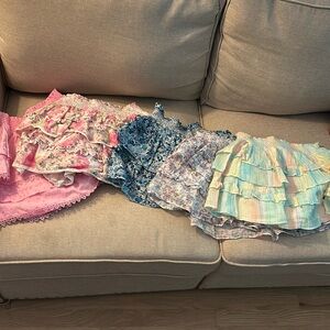 Loveshackfancy girls size 12 skirts